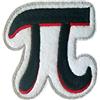 Bling! Handmade PI Toppa Ricamata Termoadesiva Matematica 3.14 | Cucire | Emblema Applique Distintivo Spilla Abbigliamento T-shirt Jeans Cappelli Pantaloni Borse Accessori Giacche Zaino | DIY 6.5cm
