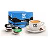 POP CAFFE' 192 Capsule Compatibili con Bialetti - POPCAFFÉ - Miscela Cremosa, Espresso Intenso e Cremoso, Compatibili con Macchine Bialetti di Ultima Generazione