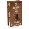 Generico 100 Capsule Nespresso Pop Caffè Chocomium DARK Cioccolato Cioccolata Fondente