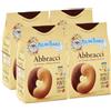 CAIYA 4X Mulino Bianco Abbracci Biscotti con Cacao e Panna Fresca 350g