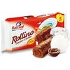 Balconi Rollino Cacao & Cioccolato Crema Spugna Roll Snack 6X 37g