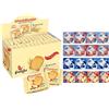 MENDOSA KIT B&B, Grissin Le Fresche Biscottate, Kit 48 Monoporzioni con 40 Marmellate Hero Extra Assortite, per Hotel e B&B