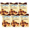 sarcia.eu MULINO BIANCO Scacchieri - Biscotti italiani al cioccolato e caramello 300g x 6 parcelle (Scacchieri, x6)