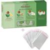 Doni Bomboniere Kit Confezione 1Kg Confetti Sfumati Verde con Mandorla Ricoperta + 50 pz Bustine Portaconfetti Trasparenti per Matrimonio Nascita Comunione Anniversario Laurea Made in Italy