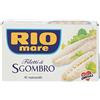 Rio Mare Filetti di Sgombro, al Naturale, Ricchi di Omega 3, 10 Lattine da 125 g