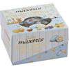 Doni Bomboniere Confezione 500gr Confetti Gusto Mix Frutta con Mandorla Ricoperta di colore Bianco per Comunione Matrimonio Battesimo Cresima Compleanno Segnaposto Confettate Made in Italy