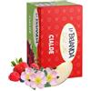 La Bevanda Del Re - Tisana Frutti Rossi, 20 Cialde ESE Filtro Carta 44MM, Infusi, Thè Da 3,5G, 70G