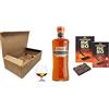 Zeus Party Cofanetto Degustazione Grappa -SEGNANA- con due confezioni di Sfoglie di Purissimo Cioccolato Perugina più Bicchiere Napoleon in vetro (Segnana Collezione)