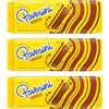 CAIYA 3X Pavesini Double Biscotto Pavesino Croccante su Base di Cioccolato 60g - Restyling Pack [3 Confezioni]