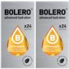Generico SET 48 BOLERO DA 3 GRAMMI Pineapple Preparato istantaneo polvere solubile in bustine Sticks per Bevande con Stevia e Vitamina C e Senza Zucchero ideale per fitness e diete