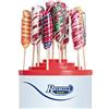 Ravazzi Spa Lecca Lecca Twister Arcobaleno. Confezione da 60pz x 25gr Ravazzi Gummy. Ideale per Feste di Compleanno e Caramellate.