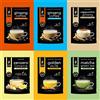 King Cup - MultiBox di Bustine Solubili, 6 Confezioni Miste con 10 Stick l'una, 2x Caffè al Ginseng, 1x Matcha Green Tea, 1x Golden Milk, 1x Zenzero e Limone, 1x Cappuccino al Ginseng, 60 Bustine