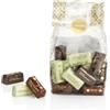Venchi - Sacchettino Regalo con Cioccolatini Lingottini Assortiti, 300 g - Con Nocciola Piemonte IGP - Idea Regalo - Senza Glutine