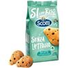 CAIYA Scotti Biscotti Frollino con Riso e Gocce di Cioccolato Senza Lattosio (Lactose Free) 350gr