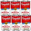 Campbell's Cream of Mushroom Soup 10.5 ounce Cans (Pack of 6)