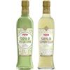 Toschi Confezione Mista di 2 Bottiglie di CREME AL LIQUORE TOSCHI (Tiramisù, Pistacchio e Lemoncello)