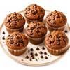 KETO 01 CARB CUPCAKE KETO 01 CARB al Cioccolato con solo 8g di Carboidrati da Eritritolo, Dolci Senza Zucchero e Senza Glutine per Dieta Chetogenica, Confezione da 6, 300g