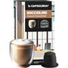 La Capsuleria NOCCIOLINO (80 Capsule) compatibili con Nespresso, 8 box da 10 capsule, deliziosa bevanda cremosa al gusto di nocciola, ideale per una pausa avvolgente e golosa, senza glutine (La Capsuleria)