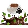 Kickkick After Eight - Cioccolato e Menta Cialde Compatibili con Nescafe Dolce Gusto - 32 Capsule