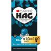 Generico Caffè HAG Decaffeinato DEK Espresso Classico - 100 Capsule in Alluminio Compatibili con Macchine Nespresso - Intensità 6 -DD-