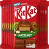 MENDOSA Confezione per Nestlé Kit Kat Tavoletta al Gusto Nocciola, Cioccolato al Latte, 1 tavoletta da 99g, Novità Assoluta Europea