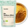 Kamelur 250g di miscela di spezie BIO Golden Milk - latte di curcuma con gusto equilibrato e le migliori spezie BIO - in confezione biodegradabile