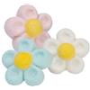 Generico Marshmallow Senza Glutine Fiori Margherite Colorate, 900 gr, per Compleanni, Nascite, Battesimi, Comunione