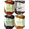 I LUV LTD Haggis Scozzese Set di 4: Tradizionale, con Cervo, Neeps & Tatties Haggis Mix e Scotch Whisky Gusto Haggis Regali di Cibo Scozzese Piatto Nazionale Scozzese