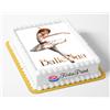 Tortaprint Cialda per torta tema ( B A L L E R I N A ) decorazione in ostia personalizzata rettangolare IMG 1