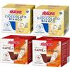 Generico Set 80 Capsule Ristora Compatibili con le Macchine ad uso domestico Nescafè®* Dolce Gusto®* 40 Cioccolato bianco 40 Ginseng