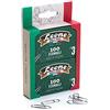 Leone DELL'ERA 200 Fermagli Zincati Leone Dell'Era N°3 - mm 28 - Blister di cartone da 2 scatole