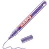 edding 780 Marcatore a Vernice Lucida, Viola Metallizzato, 1 Pennarello, Punta Rotonda Extra-Fine 0,8 Mm, Impermeabile, Altamente Coprente, Bullet Journals, Hand Lettering