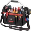 Hultafors Work Gear HT5587 Open-Top Tool Carrier, 32 Pockets, Heavy Duty Ballistic Polyester Tool Bag, Durable Base Pad Feet, Injected Molded Handle, Electrical Tape Strap, Measuring Tape Clip