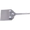 CNCYEAH SDS Plus, scalpello per stucco, scalpello per piastrelle, 250 x 100 mm, scalpello per stucco, raschietto per la rimozione di colla per pavimenti, vernice, linoleum, colla per piastrelle e PVC