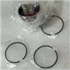 Qdkpgls Anello elastico for anello spinotto pistone da 44,3 mm adatto for motoseghe H 346XP(WITH 2 MORE RINGS)