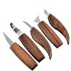 ACTINPANT 1/4/5/10 pezzi coltello da intaglio for del legno set di utensili manuali for la lavorazione fai-da-te(5pc)