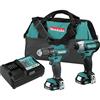 Makita CT232 12V max CXT Lithium-Ion Cordless 2-Pc. Combo Kit (1.5Ah)