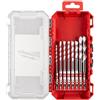 Milwaukee Set di 8 punte per trapano universali multi-materiale, 4-10 mm