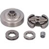 Fdit Kit Frizione Motosega Parte di Ricambio Frizione Kit Pignone Cerchio Adatto per Husqvarna 235e 240e 235 240 137 142 36 41
