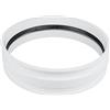 PL KG - Mandrino per pozzetti DN 400, in cemento, L-110 mm, colore: Bianco
