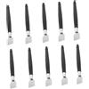 BELLIFFY 10pezzi Kit Utensili Intaglio Legno Manuale Frese Scalpelli Lisci Robusti Adatto Principianti Amatori Lavorazione Legno