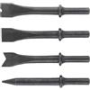 ZHaotn Kit di utensili pneumatici for martello pneumatico a percussione ad aria compressa da 120-460 mm, in acciaio duro da 45#, for la rimozione del taglio
