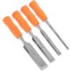 NUOBESTY Set di Scalpelli per Legno Fai da Te 4 Pezzi, 4 Misure | Acciaio Impugnatura in Plastica, Strumenti di Scultura per Lavorazione Legno e Home DIY Back To School Party