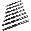 Rebel Set di punte per legno 7 pezzi - 3, 4, 5, 6, 7, 8, 10 mm RB-1123