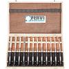 Fervi SGORBIE DA INTAGLIATORE PER LEGNO SERIE 12 PEZZI Art. 0306