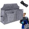 Generic Cintura per attrezzi da uomo, cintura per attrezzi da giardino, borsa da giardino multifunzione, borsa per grembiule, tracolla regolabile, per elettricisti Carpenter Construction Garteng