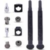 DORFEY Kit regolatore tenditore barra catena adatto for motoseghe CS-400 CS400 CS-450 sostituisce V651000001 V651000011 V203000110 C309000030