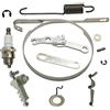 DORFEY Kit di riparazione della cinghia del freno della catena, molla di regolazione dell'ingranaggio a vite senza fine, adatto for motosega sthil 018 017 MS170 MS180 MS 170 180.