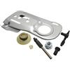 LIWaaGe Adatto for Hus 445 450 445E 450E Kit tenditore regolatore ingranaggio a vite senza fine pompa olio catena motosega 544094001