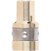 Telituny SUPPORTO PUNTA DI IN OTTONE RESISTENZA ALLE ELEVATE TEMPERATURE DUREVOLE MILLER H10/M100/M150 ACCESSORI PER TORCE DI SALDATURA